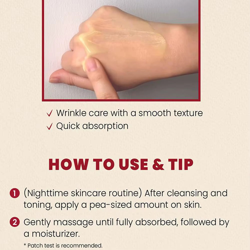 Korean Skincare Ginseng Facial Essence 1988 Black Gingeng Extract Glow Face Serum Improve Skin Elasticity Brighten Dull Dry Skin